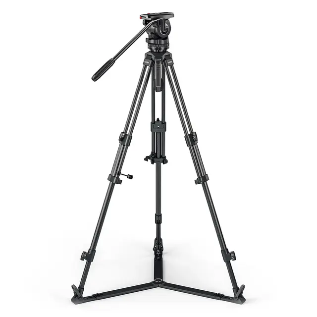 Sachtler FSB 4 75/2 CF GS Mk II Fluid head, Tripod, Gr-Spreader, Bag 