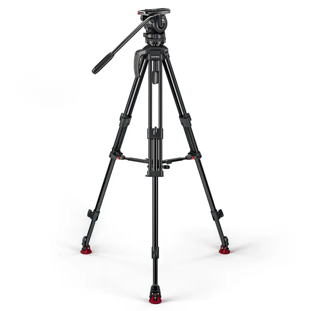 Sachtler FSB 4 75/2 AL MS Mk II Fluid head, Tripod, Mid-Spreader, Bag 