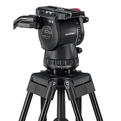 Sachtler System FSB 6 75/2 AL HD GS MkII Alu tripod m/ videohode, spreader og bag