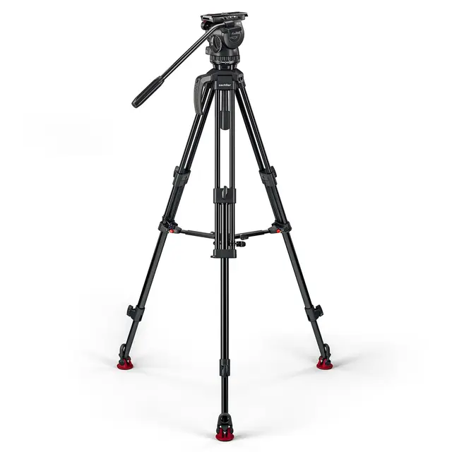 Sachtler FSB 6 75/2 AL MS Mk II Fluid head, Tripod, Mid-Spreader, Bag 