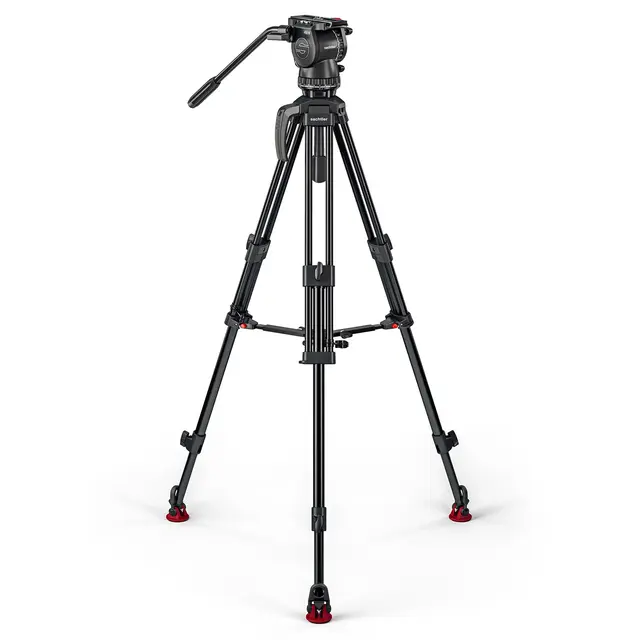 Sachtler FSB 8 75/2 AL MS Mk II Fluid head, Tripod, Mid-Spreader, Bag 