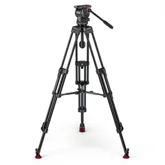 Sachtler System FSB 8 75/2 AL HD MS MkII Alu tripod, videohode, spreader, bag
