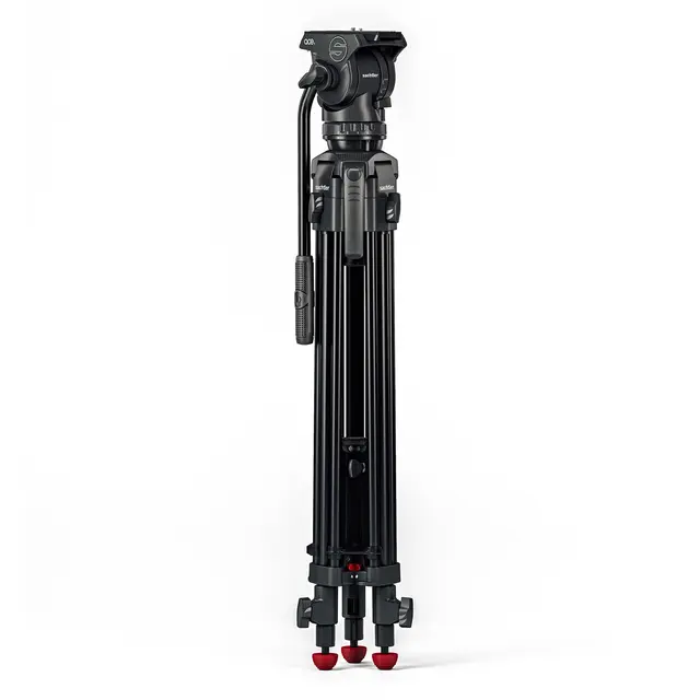 Sachtler Ace M MS Mk II Alu Tripod Kit Fluid head Tripod Mid-Spreader Bag, 4 kg 