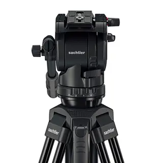 Sachtler Ace M MS Mk II Alu Tripod Kit Fluid head Tripod Mid-Spreader Bag, 4 kg