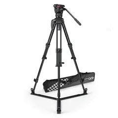 Sachtler Ace M GS Mk II Alu Tripod Kit Fluid head, Tripod Ground-Spreader, Bag