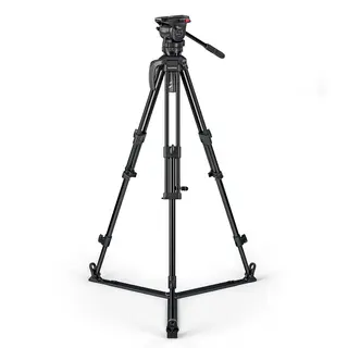 Sachtler Ace M GS Mk II Alu Tripod Kit Fluid head, Tripod Ground-Spreader, Bag