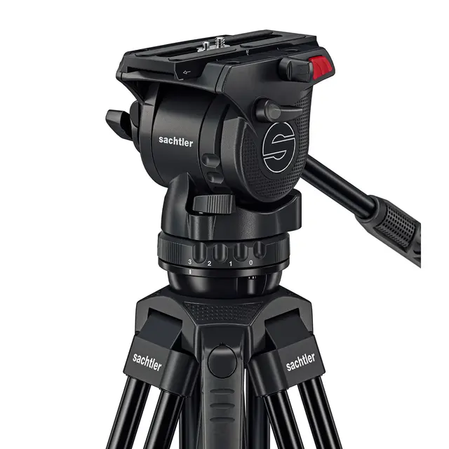 Sachtler Ace M GS Mk II Alu Tripod Kit Fluid head, Tripod Ground-Spreader, Bag 