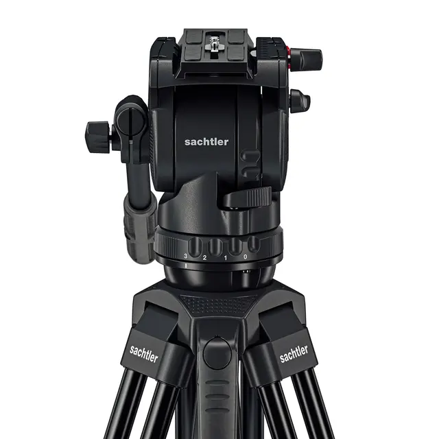 Sachtler Ace M GS Mk II Alu Tripod Kit Fluid head, Tripod Ground-Spreader, Bag 