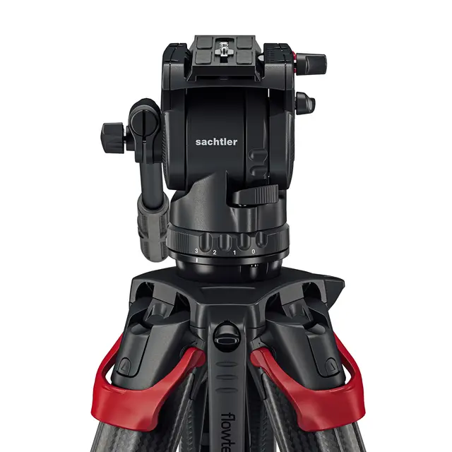 Sachtler Ace XL Mk II Flowtech75 MS Fluid head, Tripod, Mid-Spreader, Bag 
