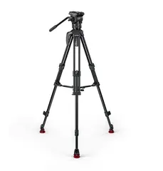 Sachtler Ace XL AL MS Mk II Alu Stativ Fluid head Tripod Mid-Spreader Bag, 8 kg