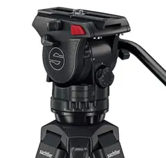 Sachtler Ace XL AL MS Mk II Alu Stativ Fluid head Tripod Mid-Spreader Bag, 8 kg