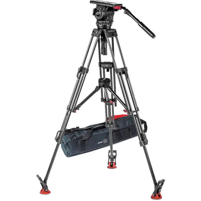 Sachtler Video 18 S2 Fluid Head & ENG 2 2-22kg Video Stativ 100mm Bowl 
