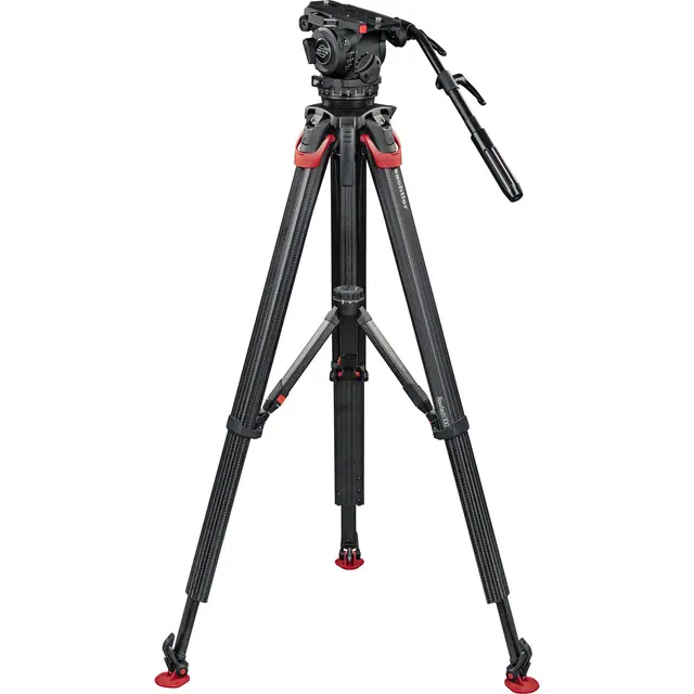 Sachtler Cine 7+7 FT MS flowtech 2-22kg Video Stativ med 100mm Bowl 