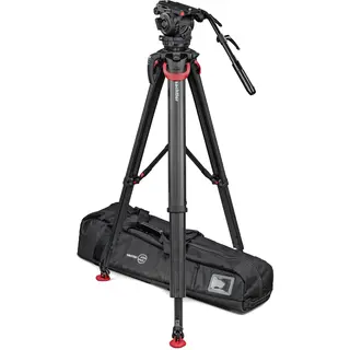 Sachtler Cine 7+7 FT MS flowtech 2-22kg Video Stativ med 100mm Bowl