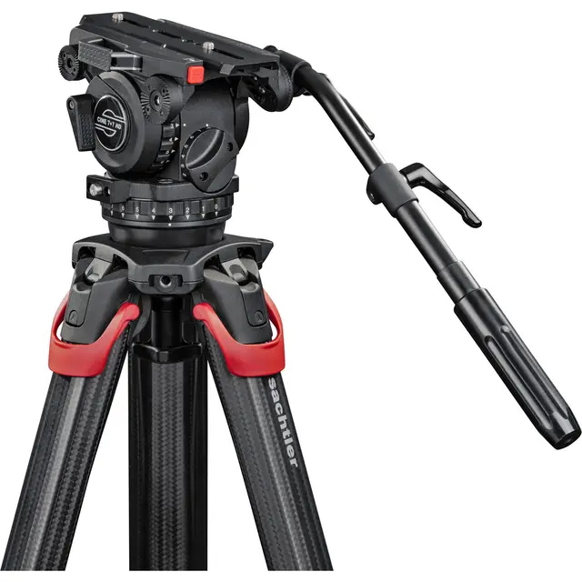 Sachtler Cine 7+7 FT MS flowtech 2-22kg Video Stativ med 100mm Bowl 