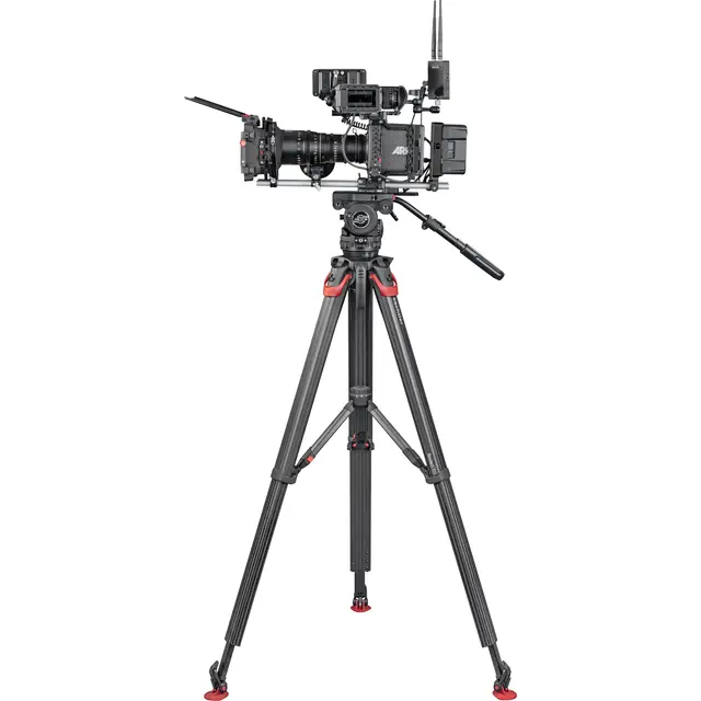 Sachtler Cine 7+7 FT MS flowtech 2-22kg Video Stativ med 100mm Bowl 