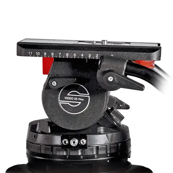 Sachtler System 25 EFP 2 8-35kg Studio Stativ Video 150mmm Bowl 