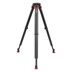 Sachtler Flowtech Tripod 100 GS 5585 0-30kg Video Stativ uten hode 100mm Bowl