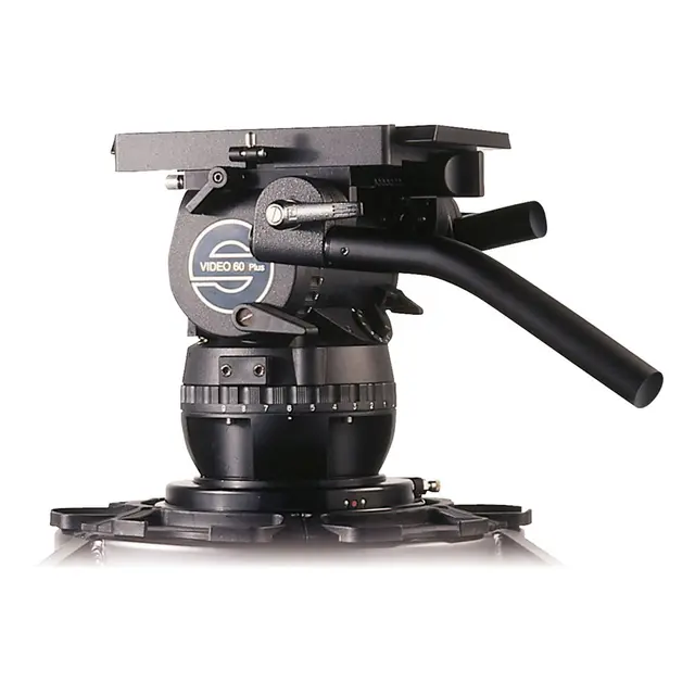 Sachtler Video 60 Plus Studio Fluid Head Videohode, 16-65kg, Flat Base 