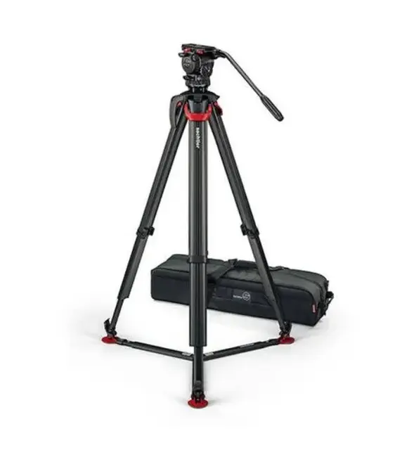 Sachtler System Aktiv6 Flowtech 75 GS 0-8kg videostativ. 75mm Bowl 