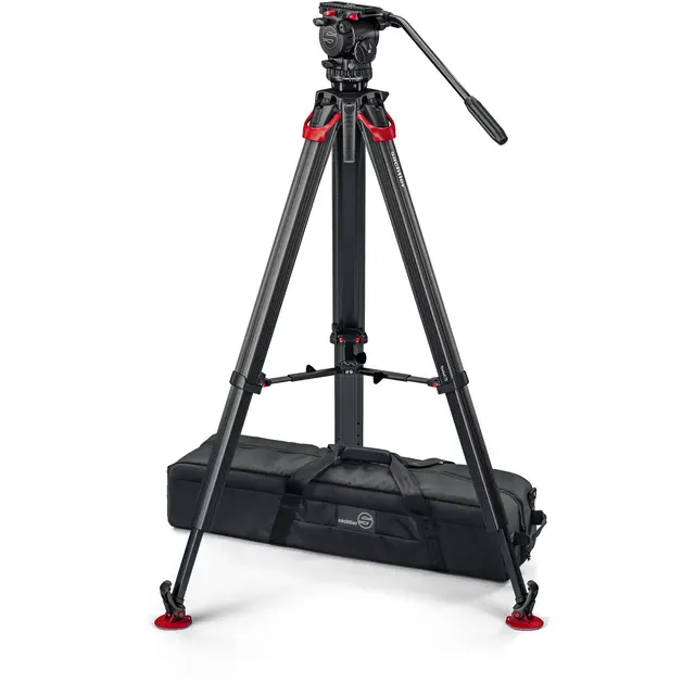 Sachtler System aktiv6 flowtech75 MS 0-8kg video stativ 75mm Bowl 