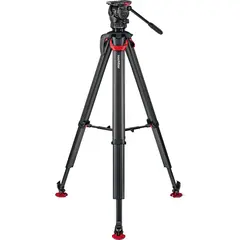 Sachtler System aktiv6 flowtech75 MS 0-8kg video stativ 75mm Bowl