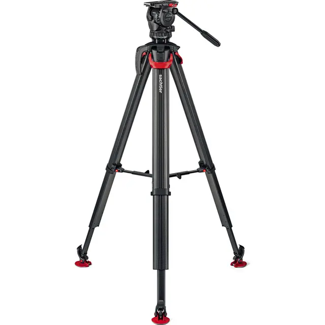 Sachtler System aktiv6 flowtech75 MS 0-8kg video stativ 75mm Bowl 