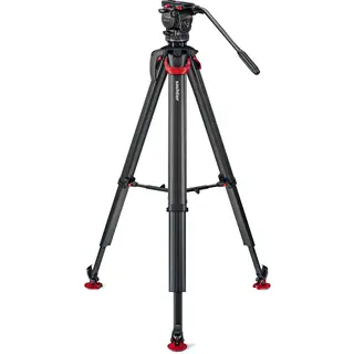 Sachtler System Aktiv8 flowtech 75 MS 0-12kg video stativ 75mm Bowl