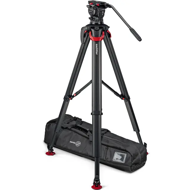 Sachtler System Aktiv10T flowtech 100 MS 0-12kg video stativ 100mm Bowl 