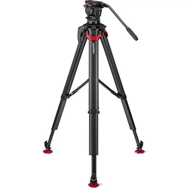 Sachtler System Aktiv10T flowtech 100 MS 0-12kg video stativ 100mm Bowl 
