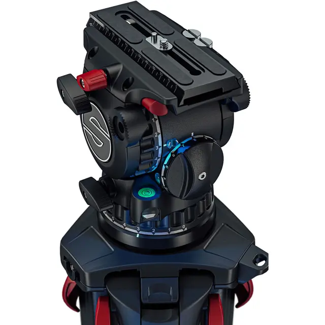 Sachtler System Aktiv10T flowtech 100 MS 0-12kg video stativ 100mm Bowl 