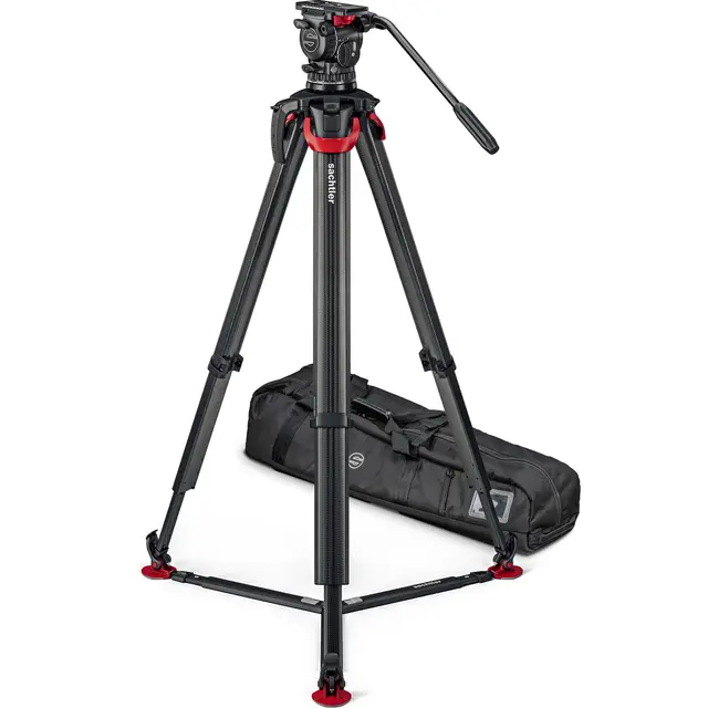 Sachtler System Aktiv10T flowtech 100 GS 0-12kg video stativ 100mm Bowl 