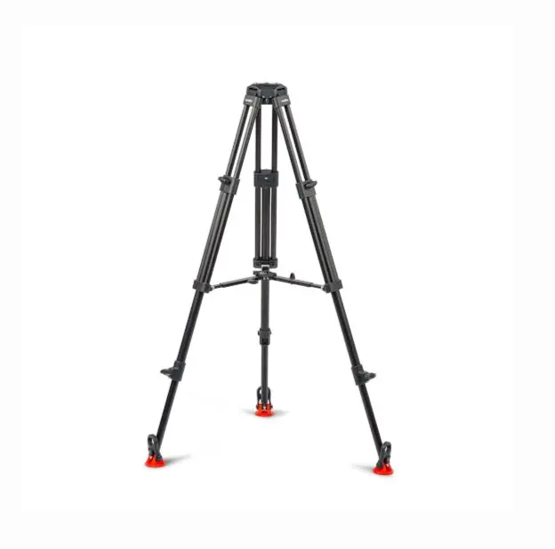 DEMO Sachtler Tripod 75/2 Alu.RubberFeet Stativ 75mm skål, 2 stage Aluminium 