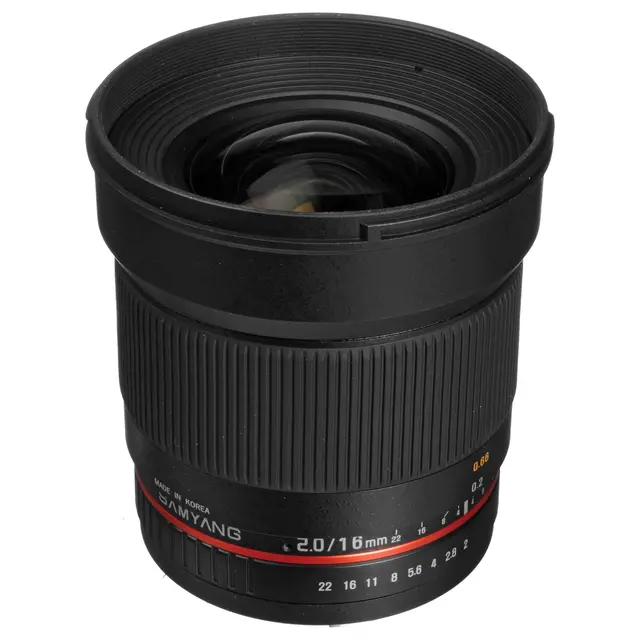 Samyang 16mm f/2.0 ED AS UMC CS Sony E APS-C 