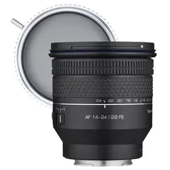 Samyang AF 14-24mm f/2.8 Sony FE Med NiSi Filter Circular Black Mist 1/4