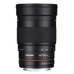 Samyang 135mm f/2.0 ED UMC Nikon F F fatning. Manuell fokusering