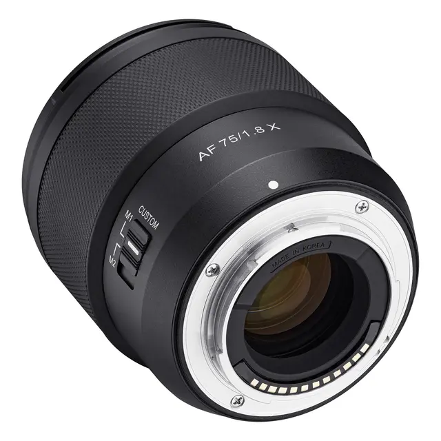 Samyang AF 75mm f/1.8 Fuji X Portrettobjektiv for Fujifilm 