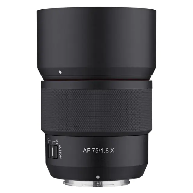 Samyang AF 75mm f/1.8 Fuji X Portrettobjektiv for Fujifilm 