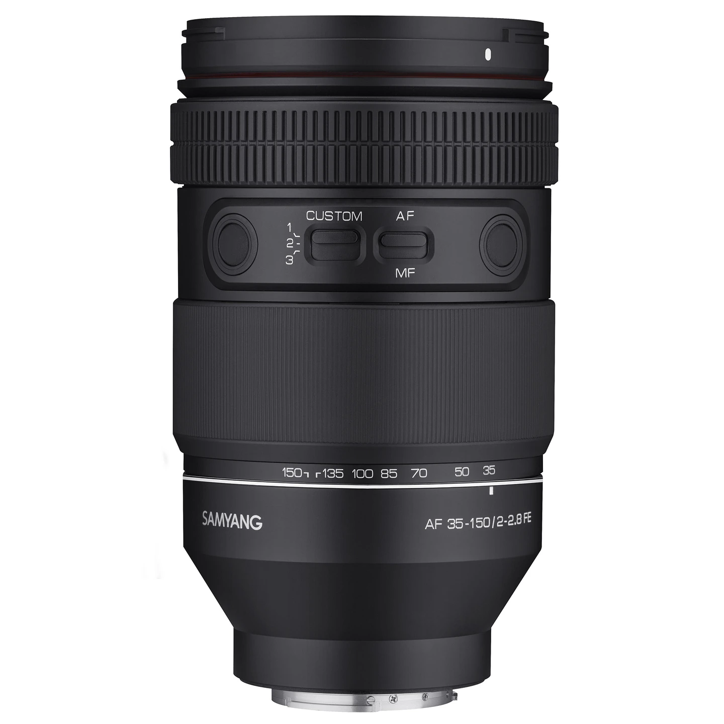 Samyang AF 35-150mm f/2-2.8 Sony E-Mount Fullformat. Ø82mm