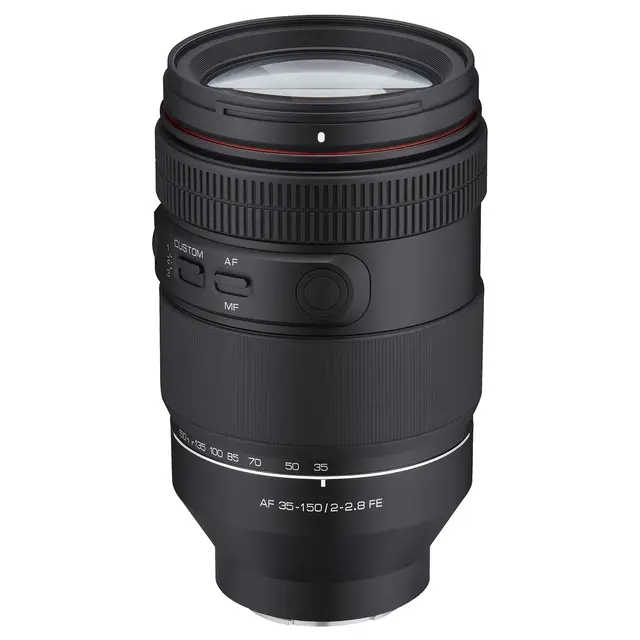 Samyang AF 35-150mm f/2-2.8 Sony FE Lyssterk telezoom for Sony E 