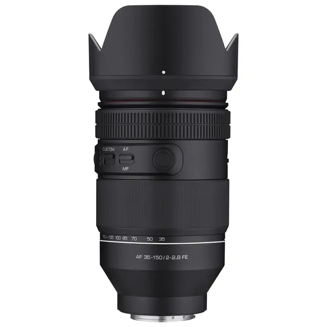 Samyang AF 35-150mm f/2-2.8 Sony FE Lyssterk telezoom for Sony E 