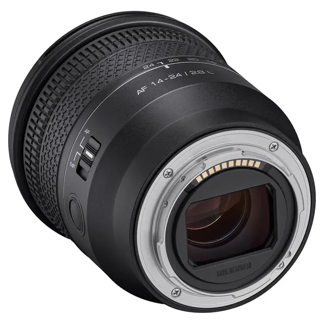Samyang AF 14-24mm f/2.8 L L-Mount. Fullformat. Ø77mm 