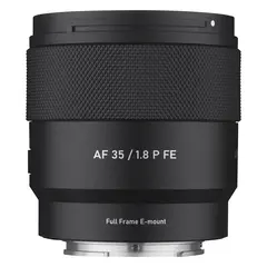 Samyang AF 35mm f/1.8 P FE Sony E-Mount Fullformat. Ø62mm