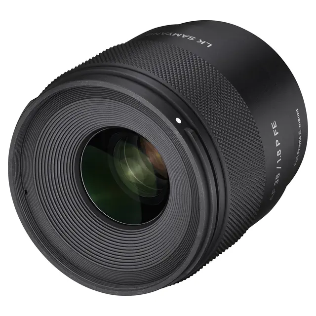 Samyang AF 35mm f/1.8 P FE Sony E-Mount Fullformat. Ø62mm 