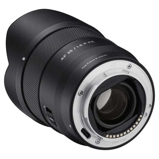 Samyang AF 35mm f/1.8 P FE Sony E-Mount Fullformat. Ø62mm 