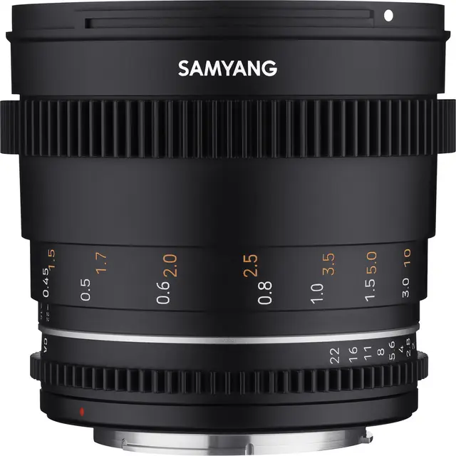 Samyang 50mm T1.5 VDSLR MK2 Canon RF 