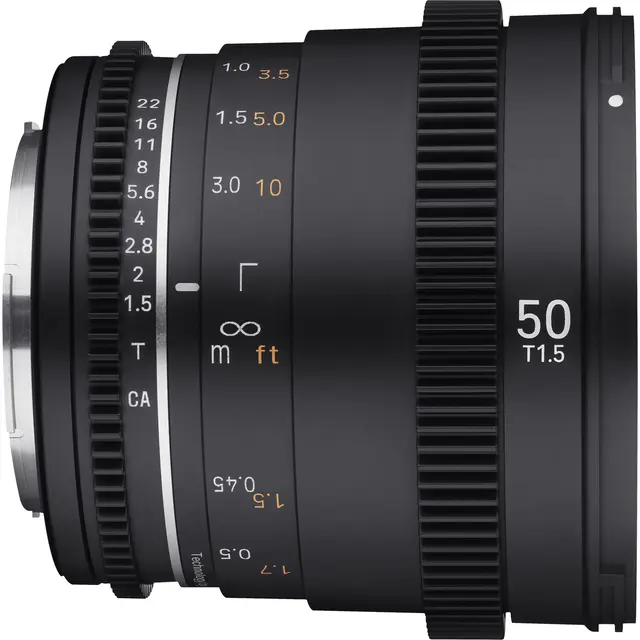 Samyang 50mm T1.5 VDSLR MK2 Canon RF 