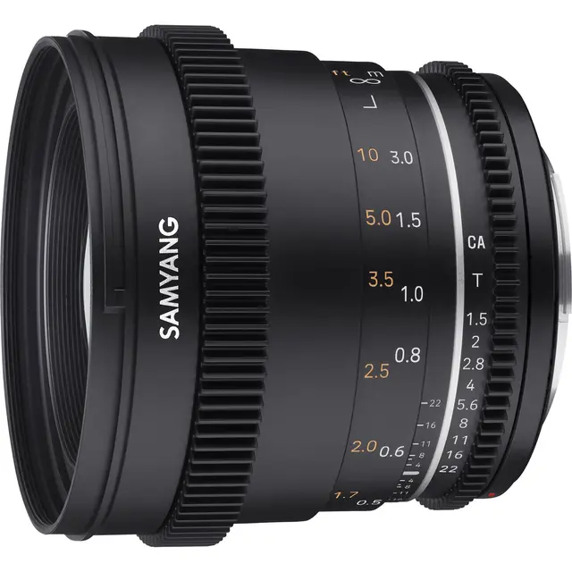 Samyang 50mm T1.5 VDSLR MK2 Canon RF 