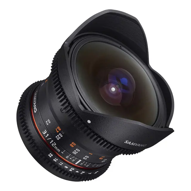 Samyang 12mm T3.1 VDSLR Fuji X Fuji X Mount Fisheye 