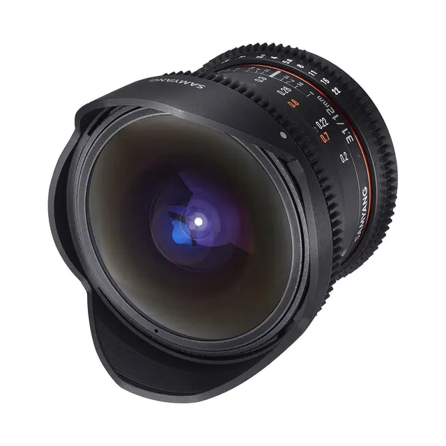 Samyang 12mm T3.1 VDSLR Fuji X Fuji X Mount Fisheye 